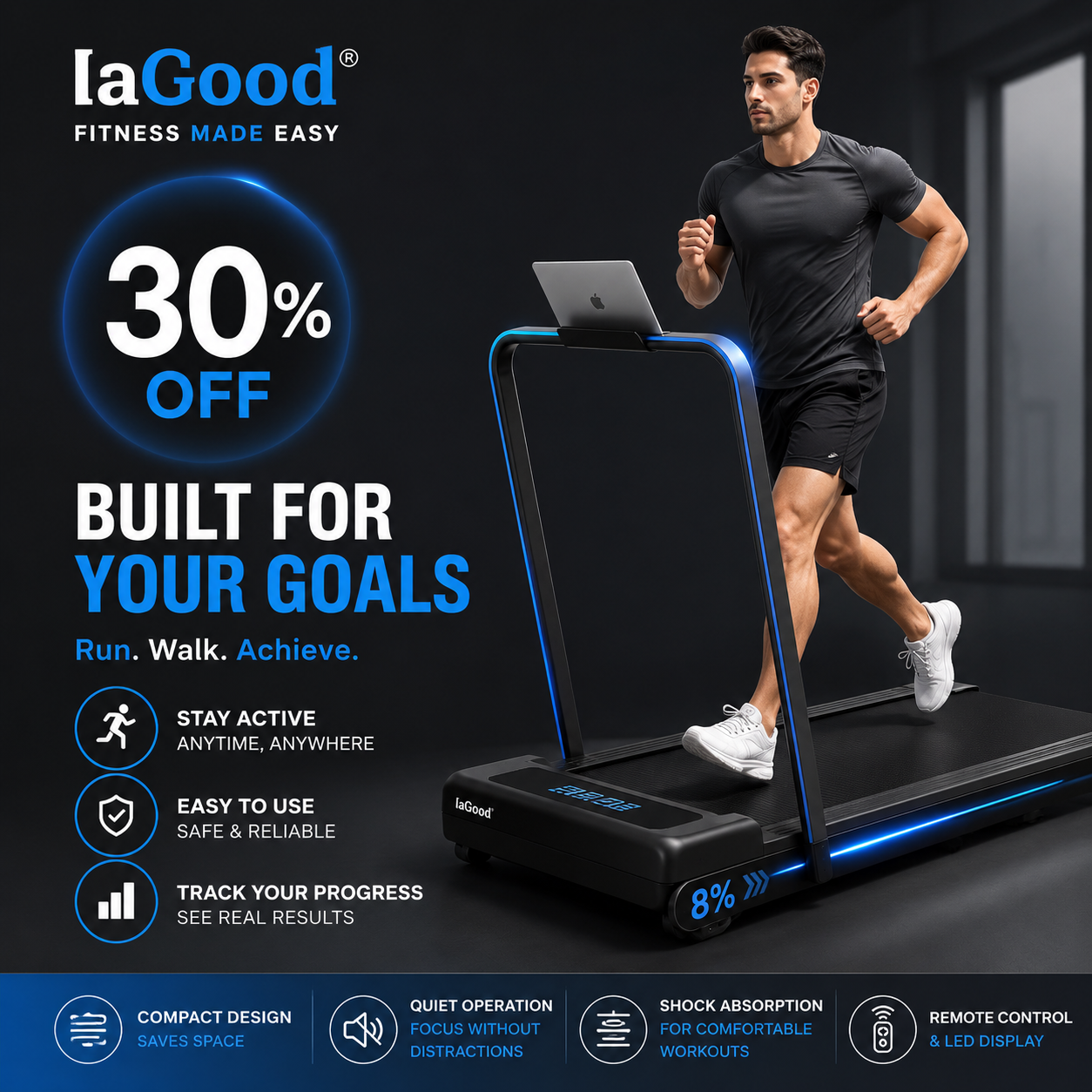 IaGood® Walking Pad Pro